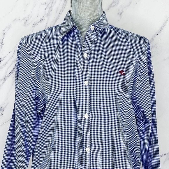 Lauren Ralph Lauren | Button-Down Long Sleeve Blouse - Picture 4 of 10